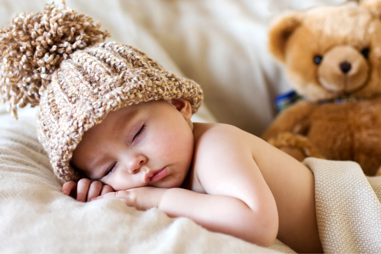 Baby boy sleeping