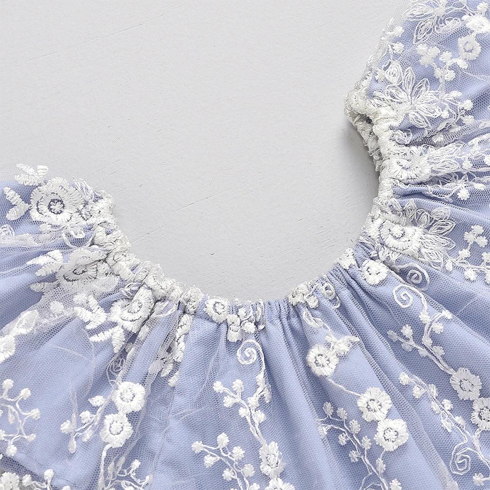 Lace Baby Romper