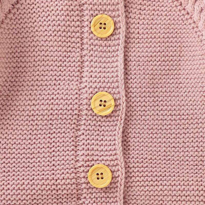 Knitted Hooded Romper