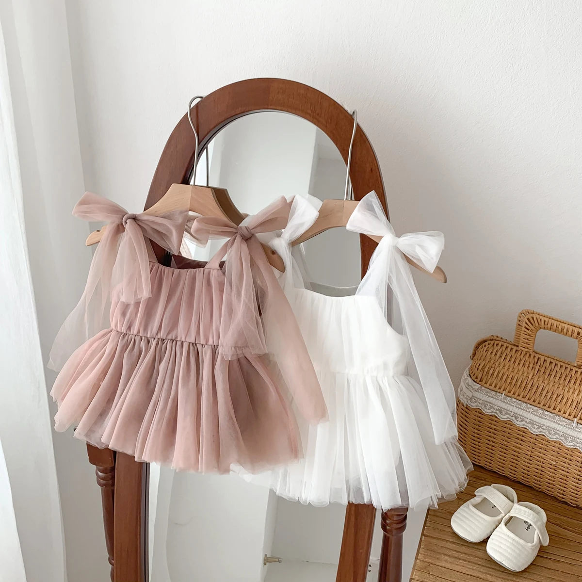 Summer Baby Tulle Romper Dress