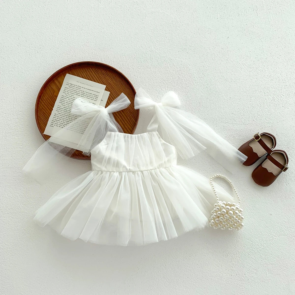 Summer Baby Tulle Romper Dress