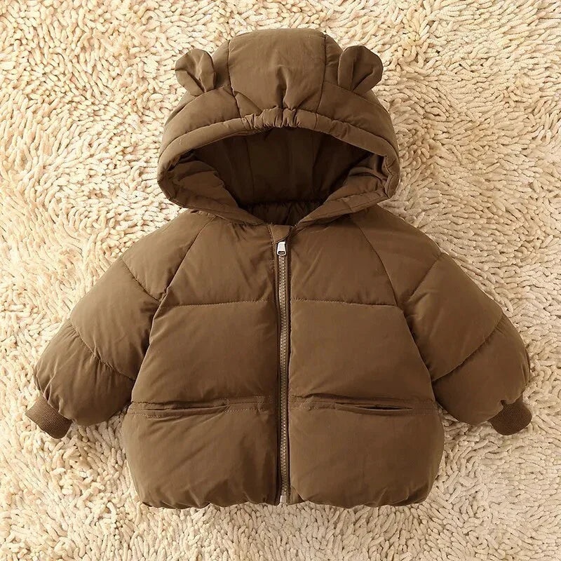 Teddy Hood Puffer Coat