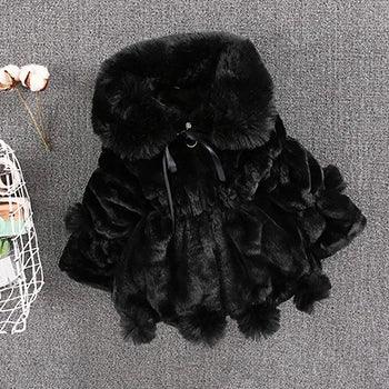 Faux Fur Cape Coat