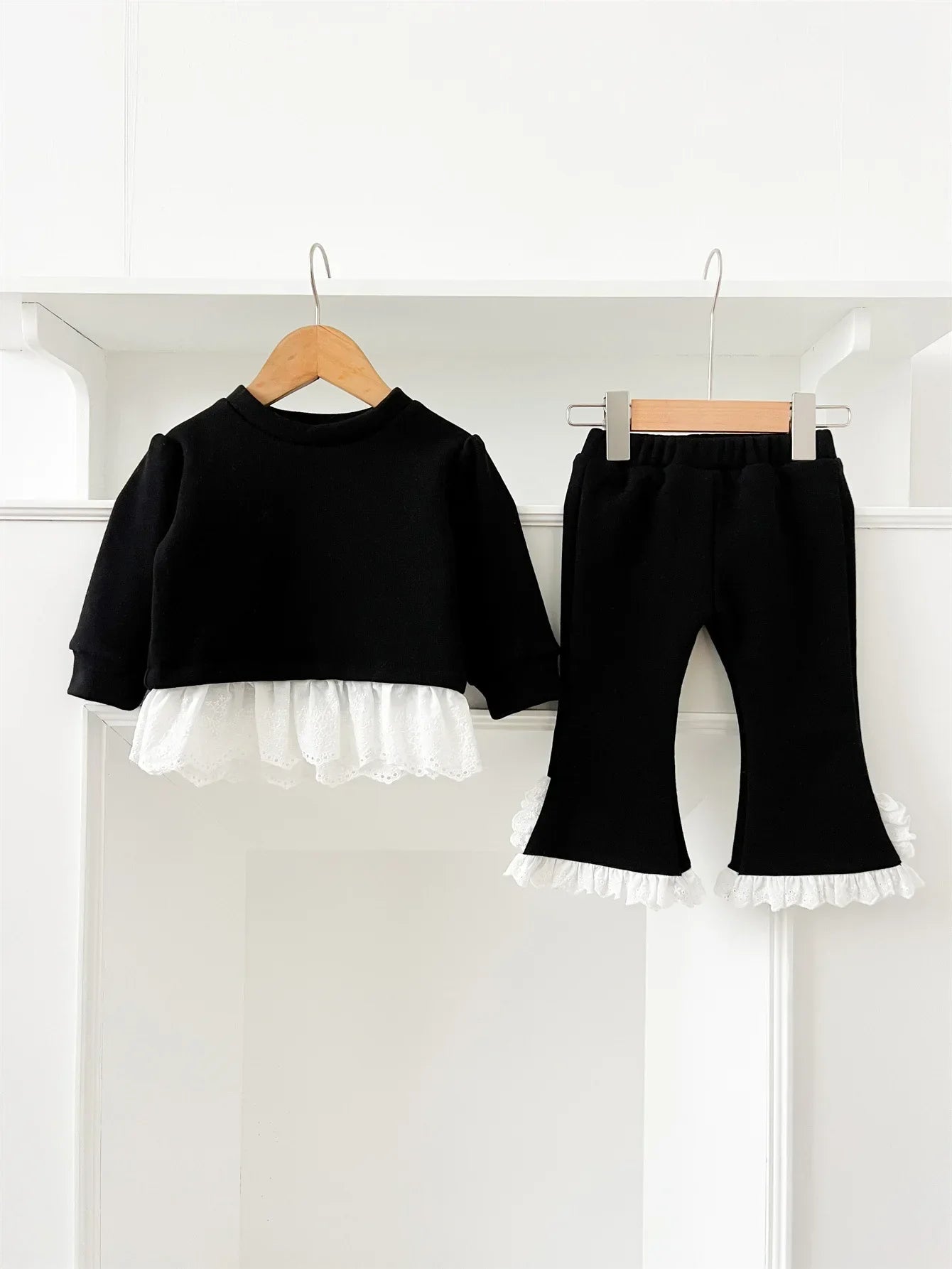 Lace Winter Tracksuit Set