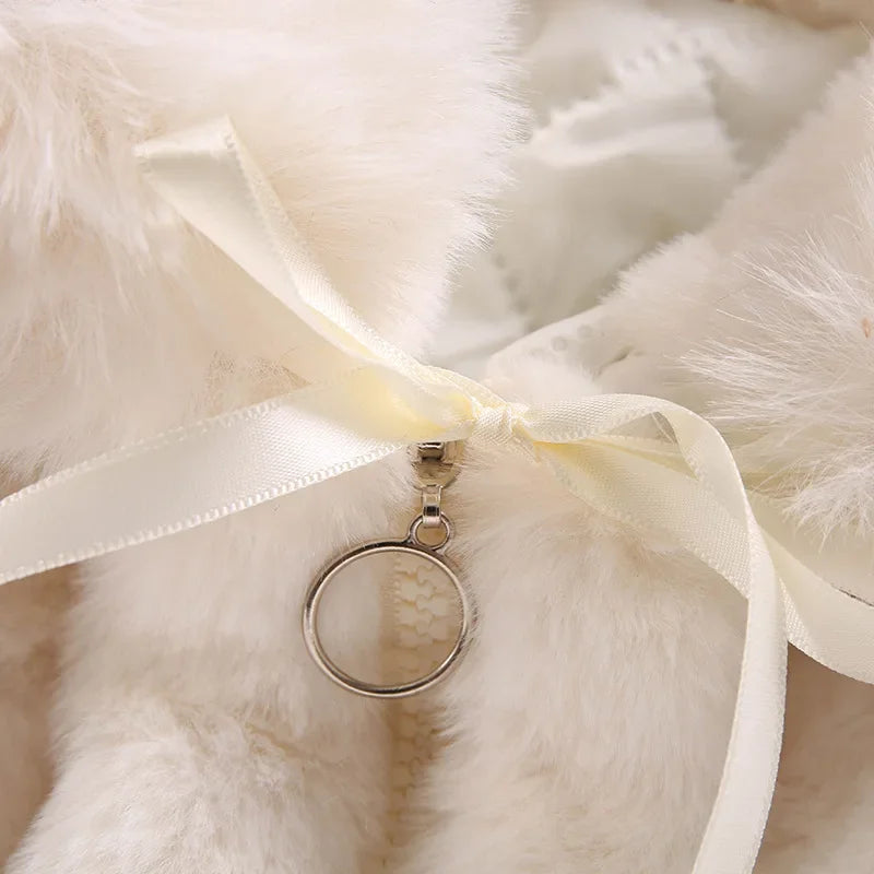 Faux Fur Cape Coat