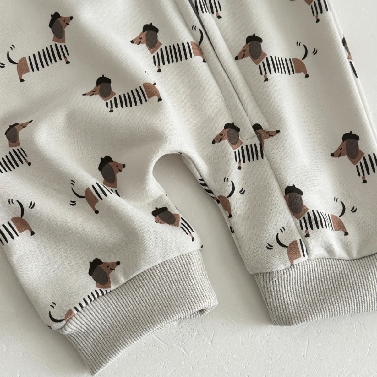 Sausage Dog Hooded Jumpsuit