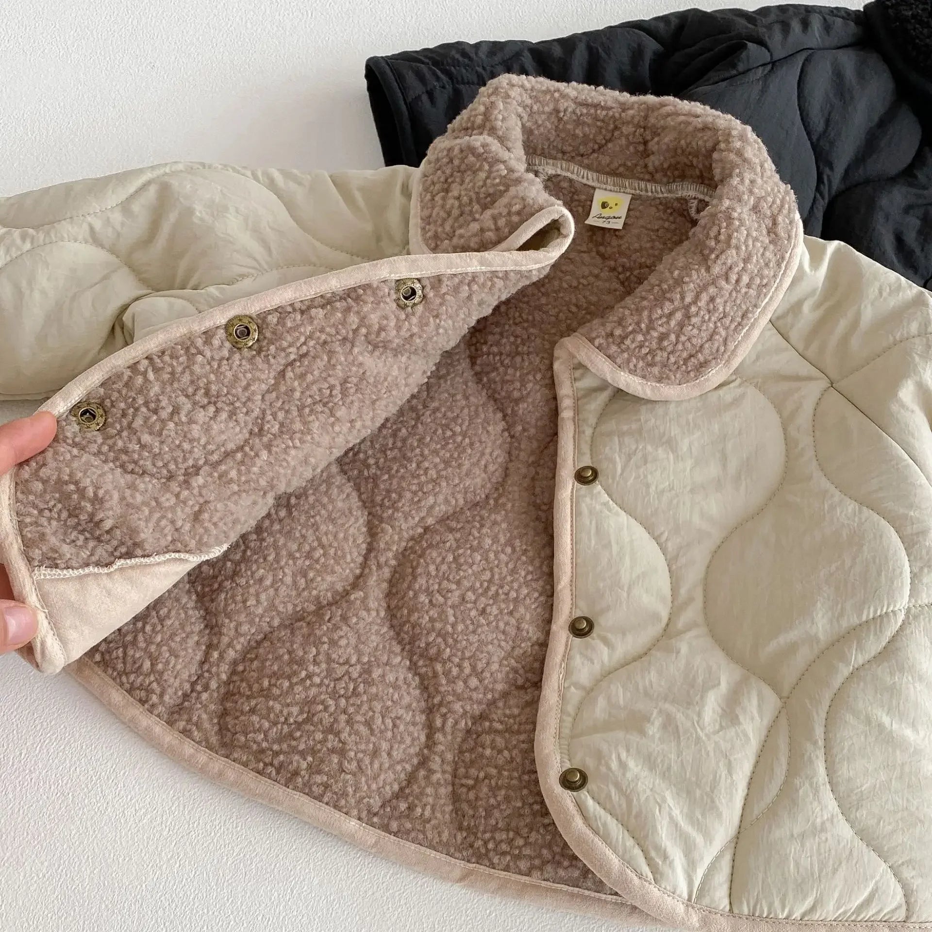Quilted Fleece Jacket