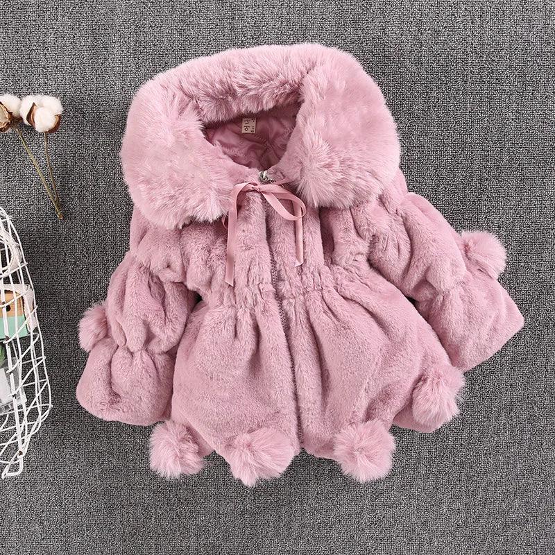 Faux Fur Cape Coat