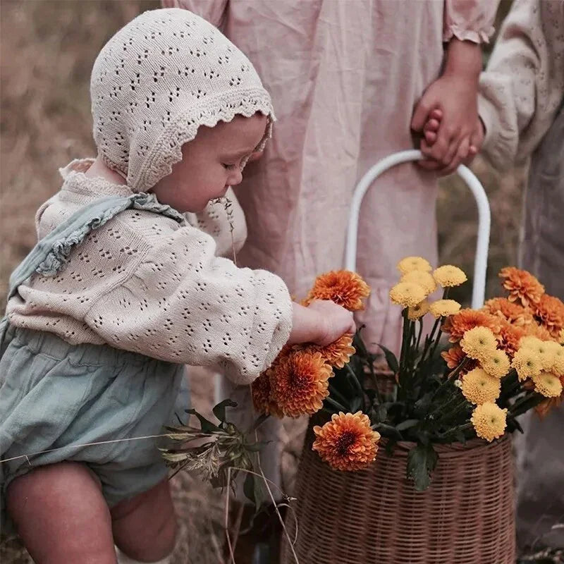 Knitted Balloon Sleeve Jumper
