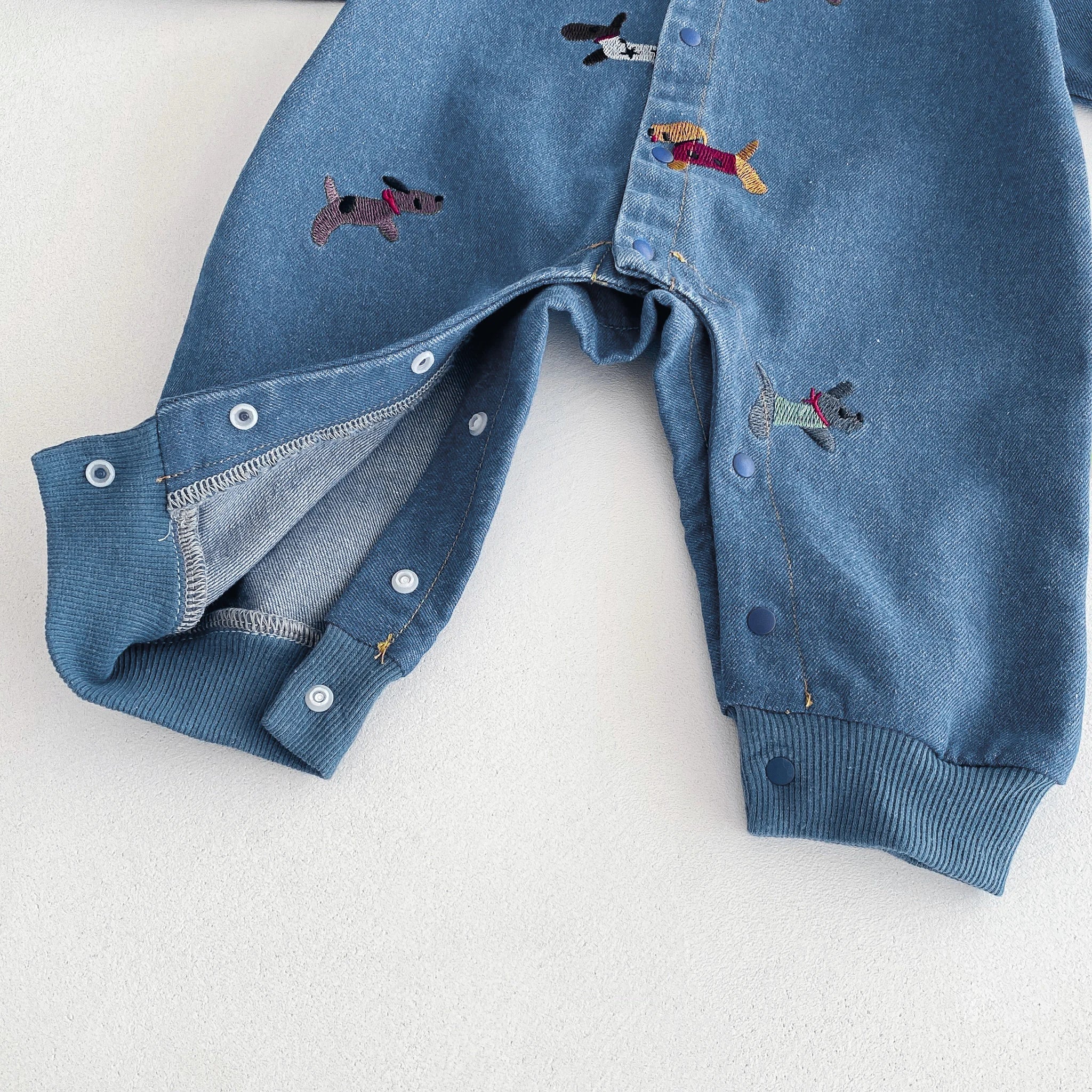 Doggy Denim Jumpsuit