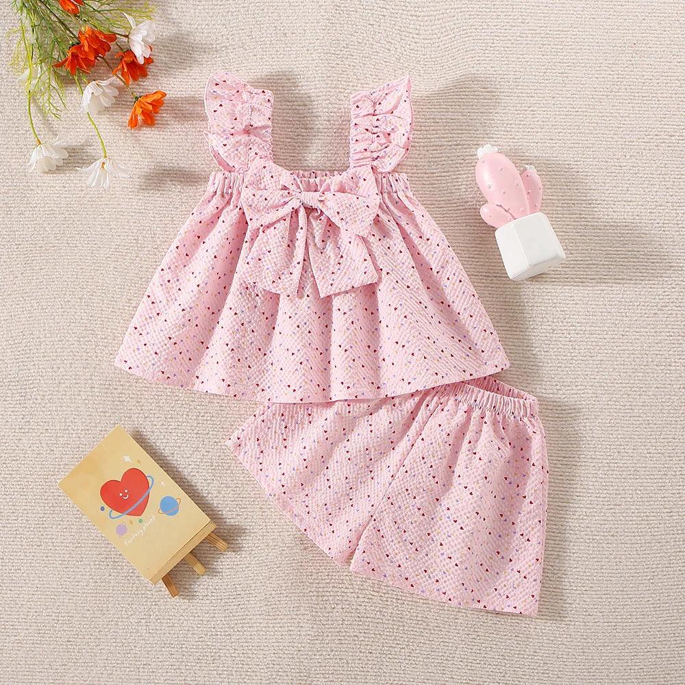 Love Polka Dot Two-Piece Set