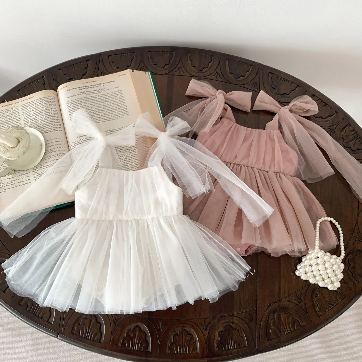 Summer Baby Tulle Romper Dress
