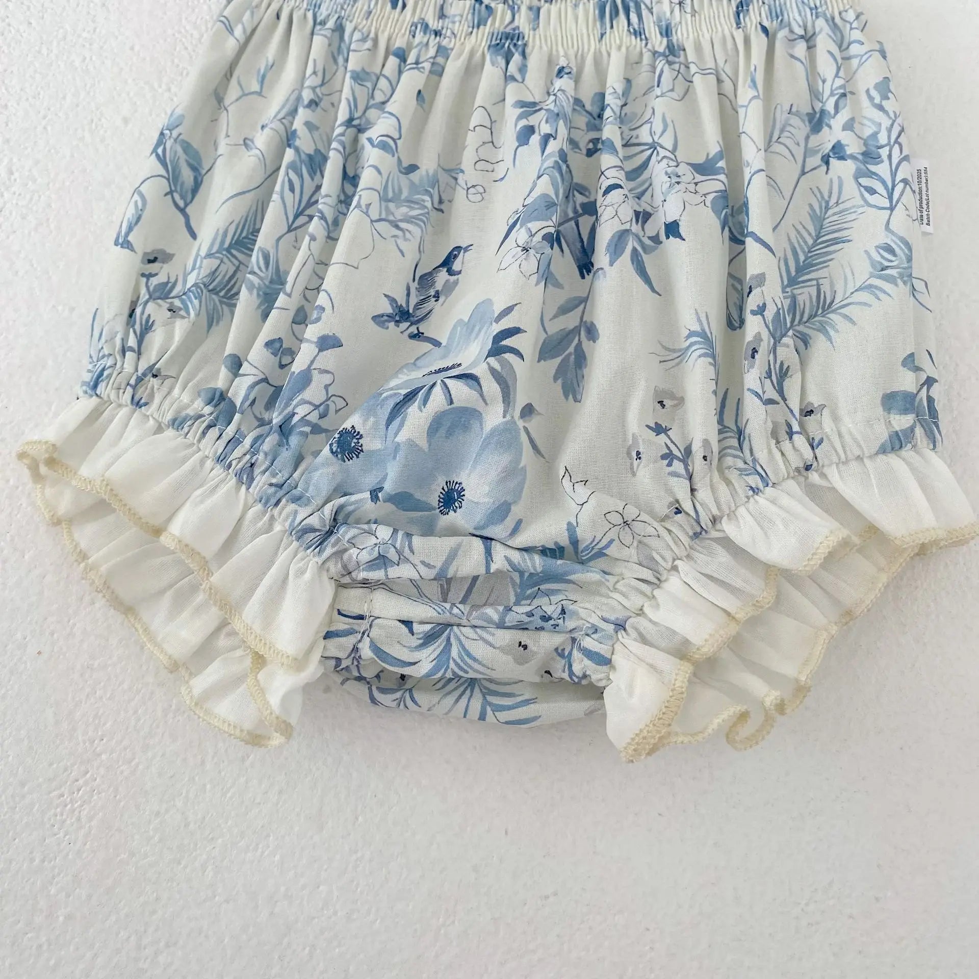 Baby Porcelain Ruffle Top and Bloomers