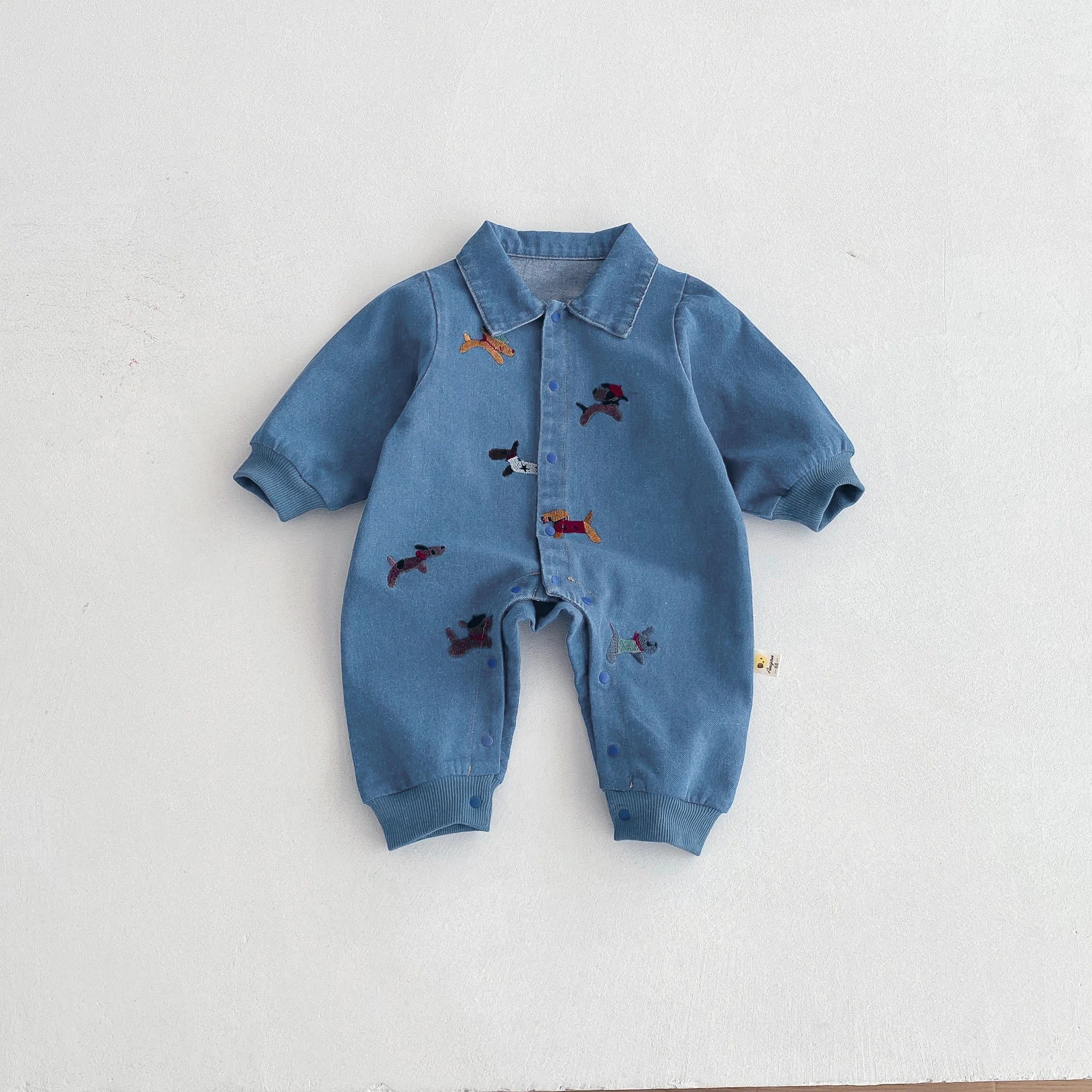 Doggy Denim Jumpsuit