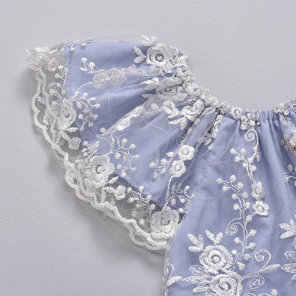 Lace Baby Romper