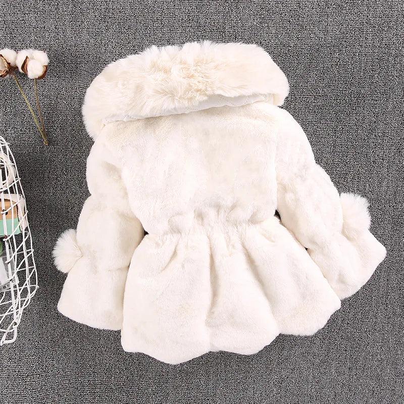 Faux Fur Cape Coat