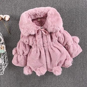 Faux Fur Cape Coat