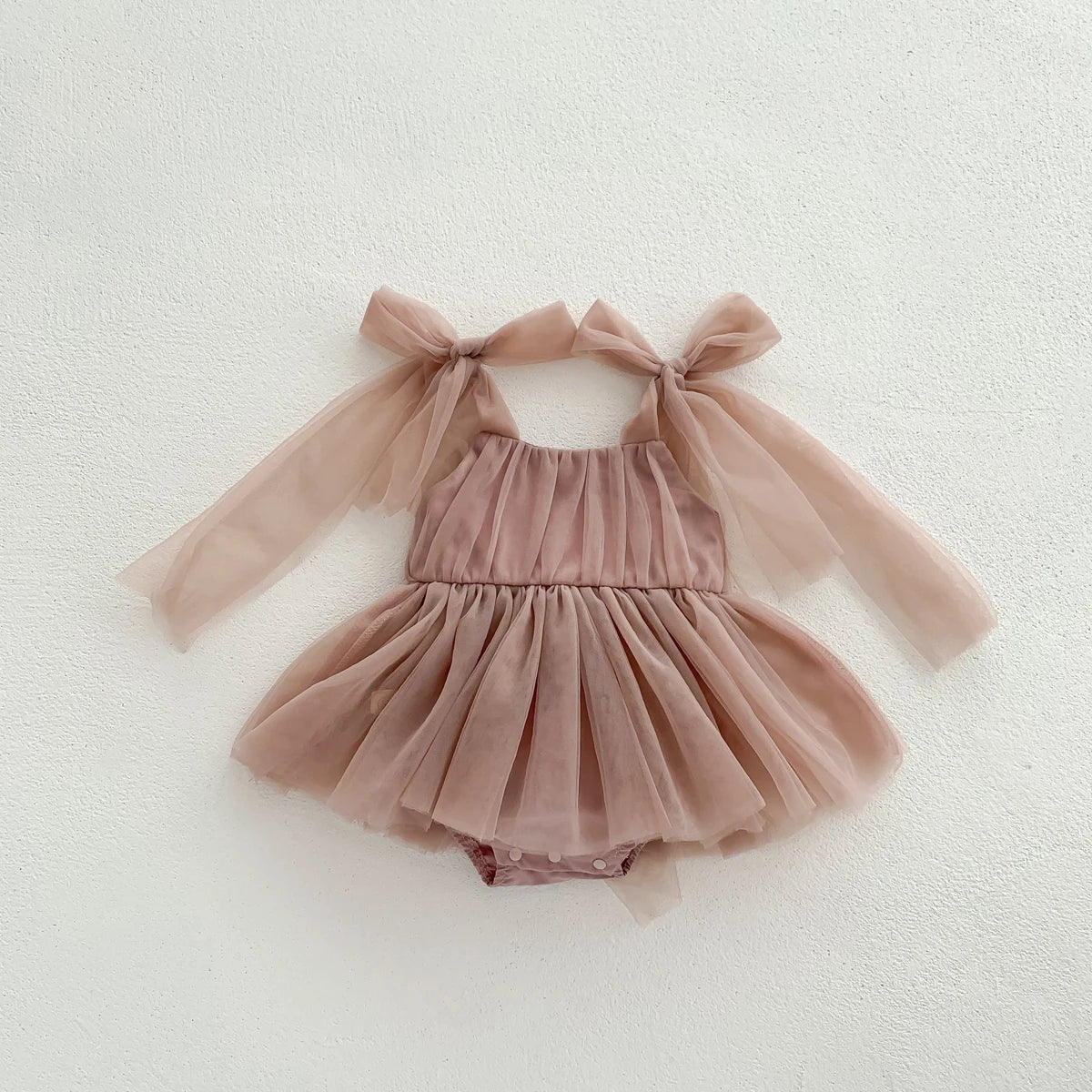 Summer Baby Tulle Romper Dress