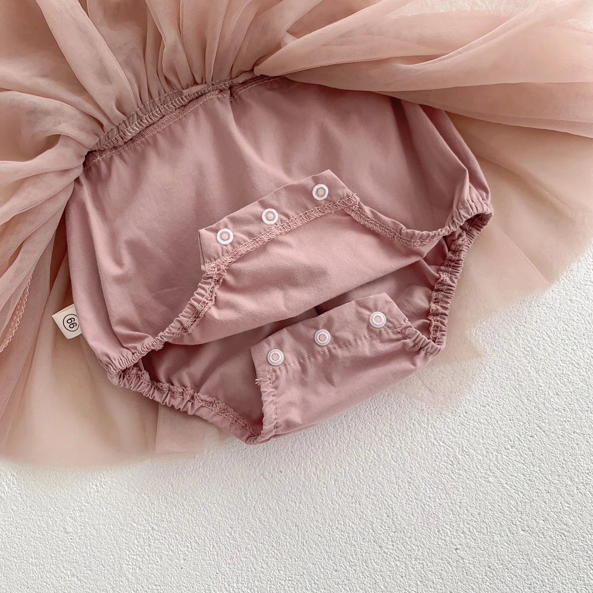 Summer Baby Tulle Romper Dress