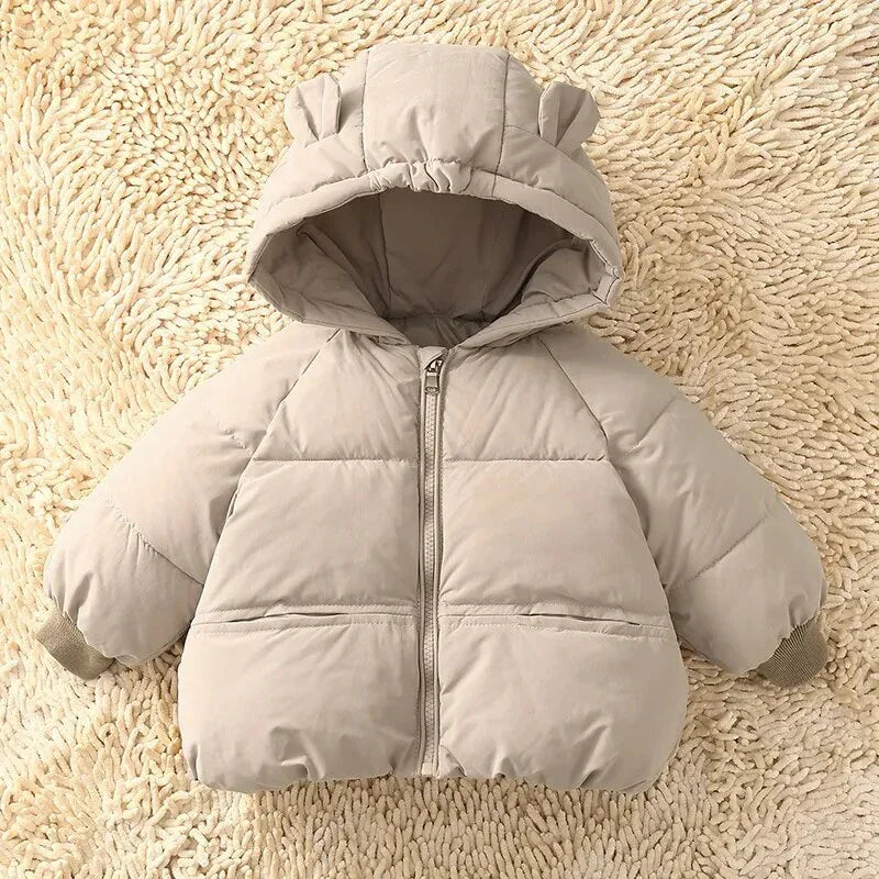 Teddy Hood Puffer Coat