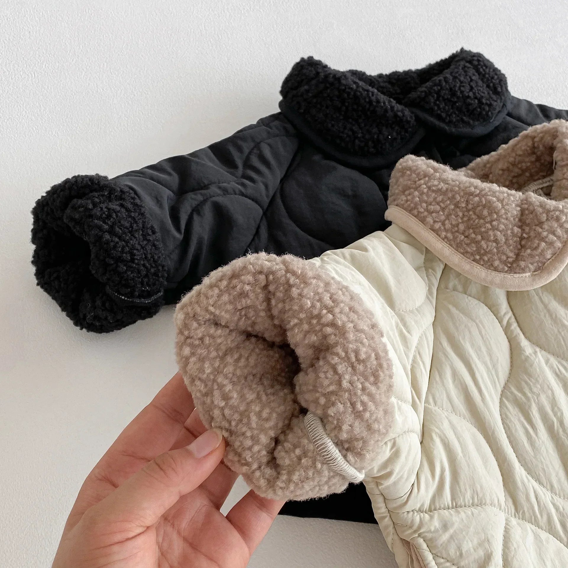 Quilted Fleece Jacket