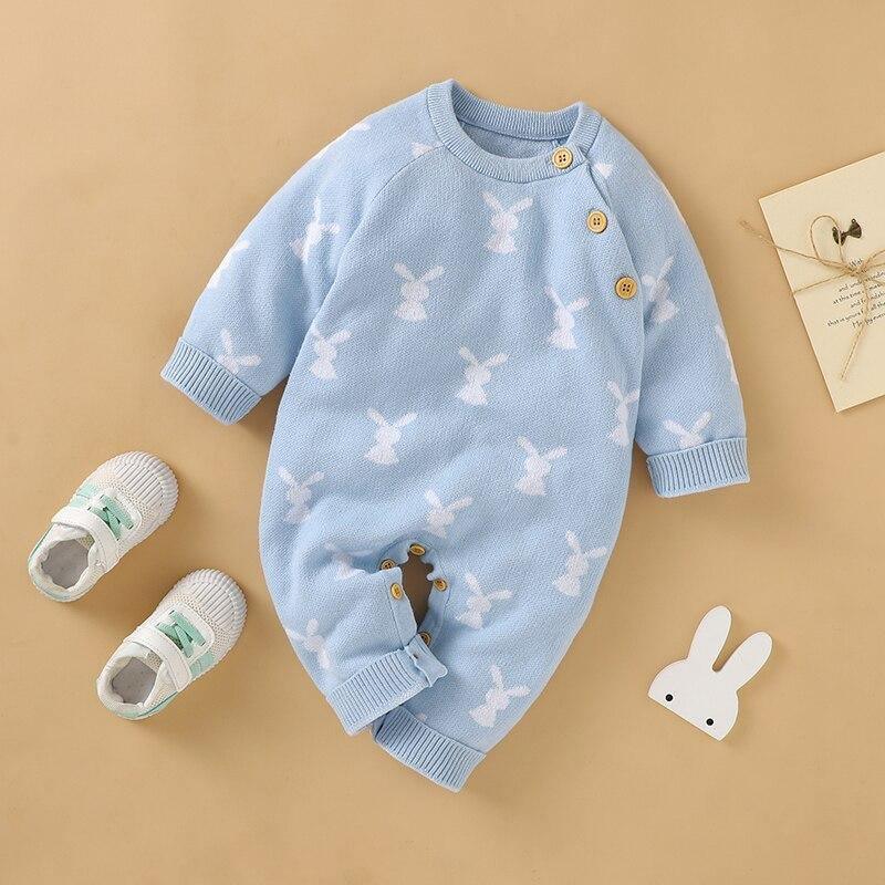 All Over Bunny Onesie - Belle Baby