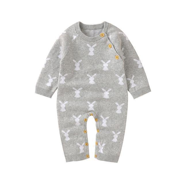 All Over Bunny Onesie - Belle Baby