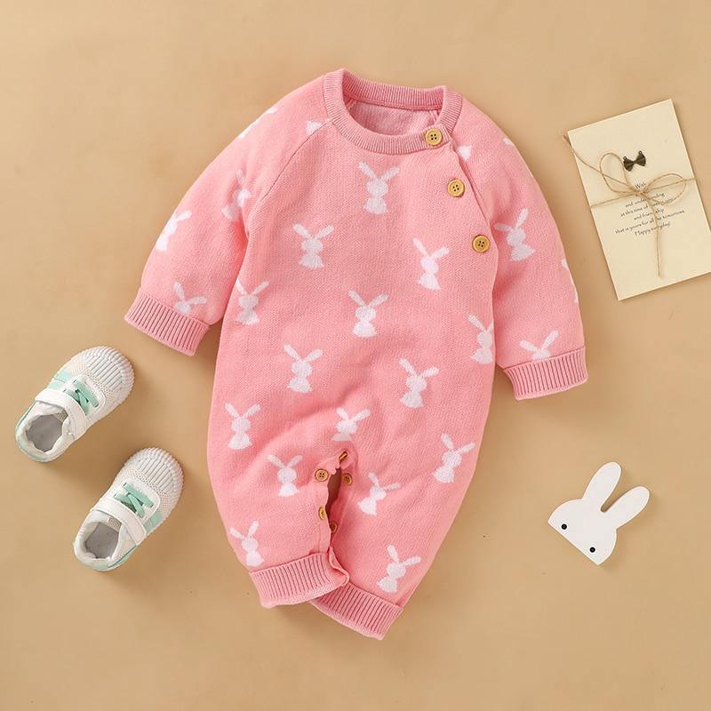 All Over Bunny Onesie - Belle Baby