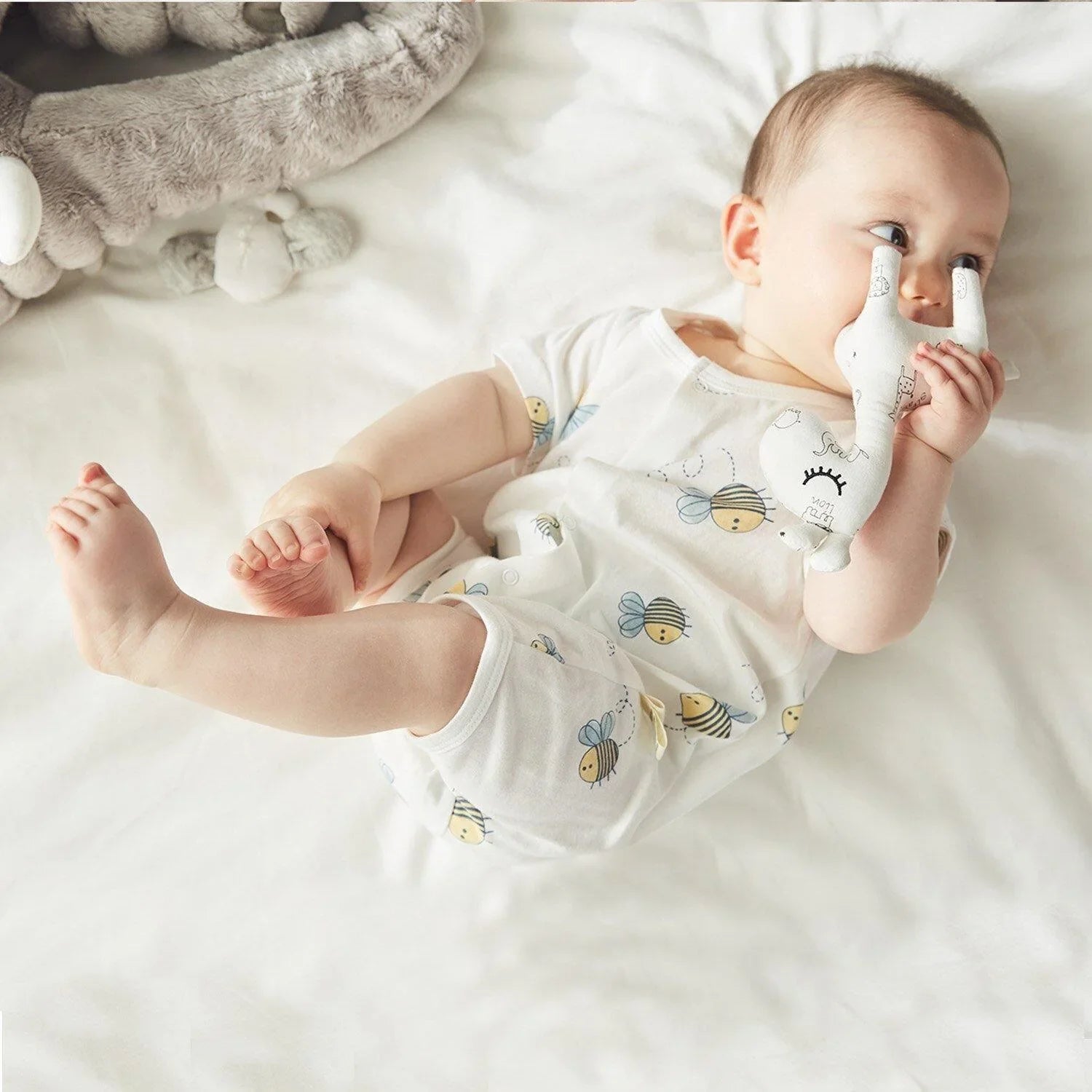Bumble Bee Baby Rompers - Belle Baby