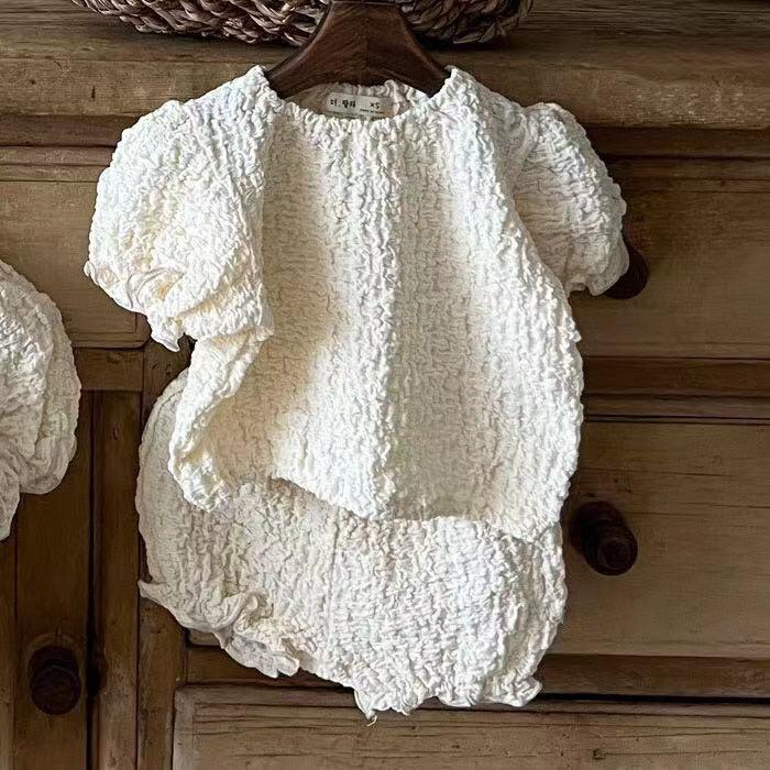 Crepe Top & Shorts Set - Belle Baby