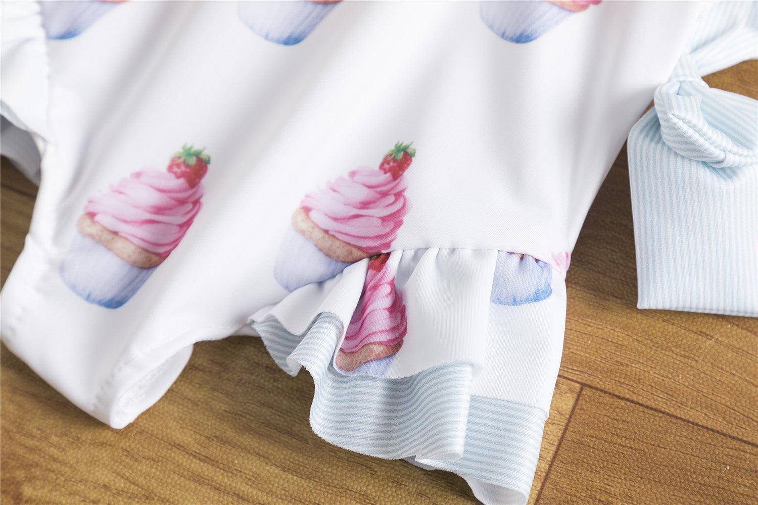 Cupcake Swimsuit - Belle Baby