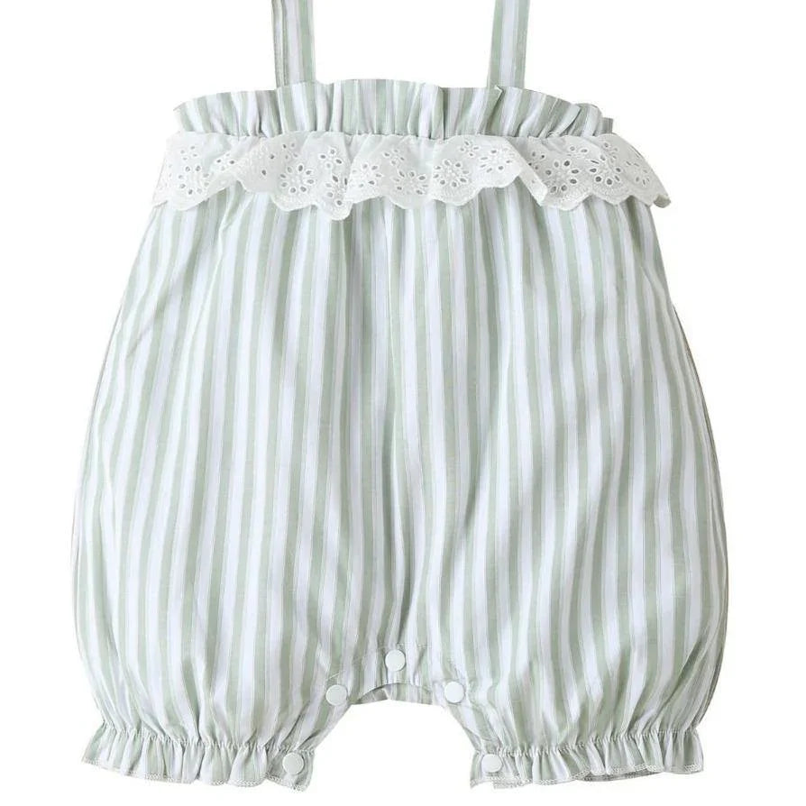 Elegant Stripped Romper - Belle Baby