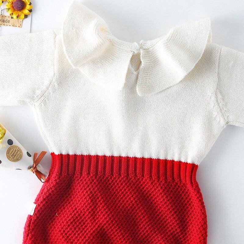 Flared Collar Romper - Belle Baby