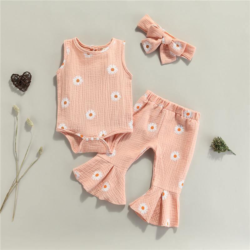 Flared Disco Daisy Set - Belle Baby
