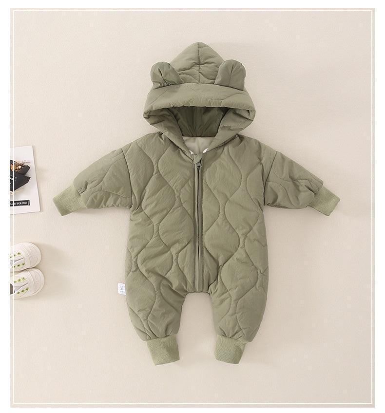 Fleece Teddy Romper - Belle Baby