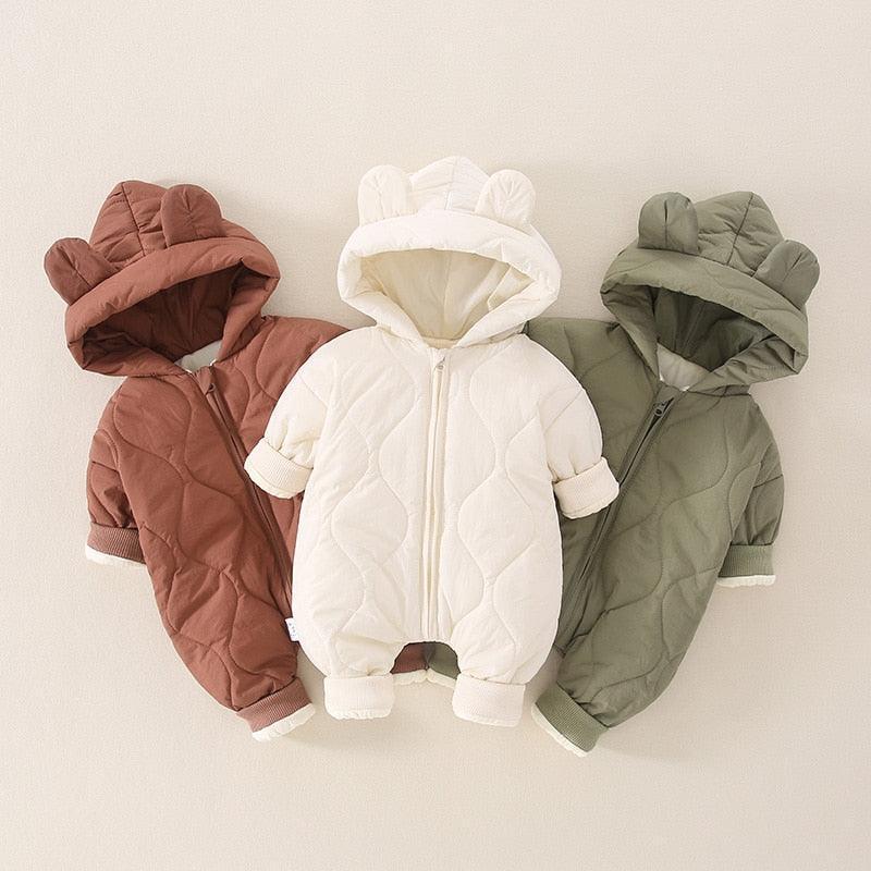 Fleece Teddy Romper - Belle Baby