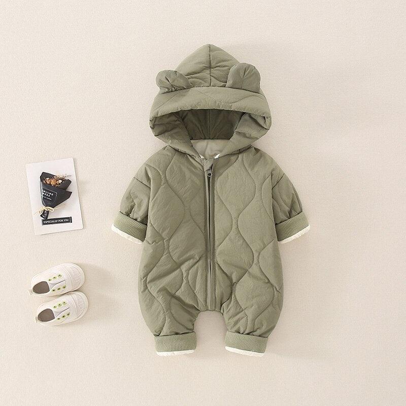 Fleece Teddy Romper - Belle Baby