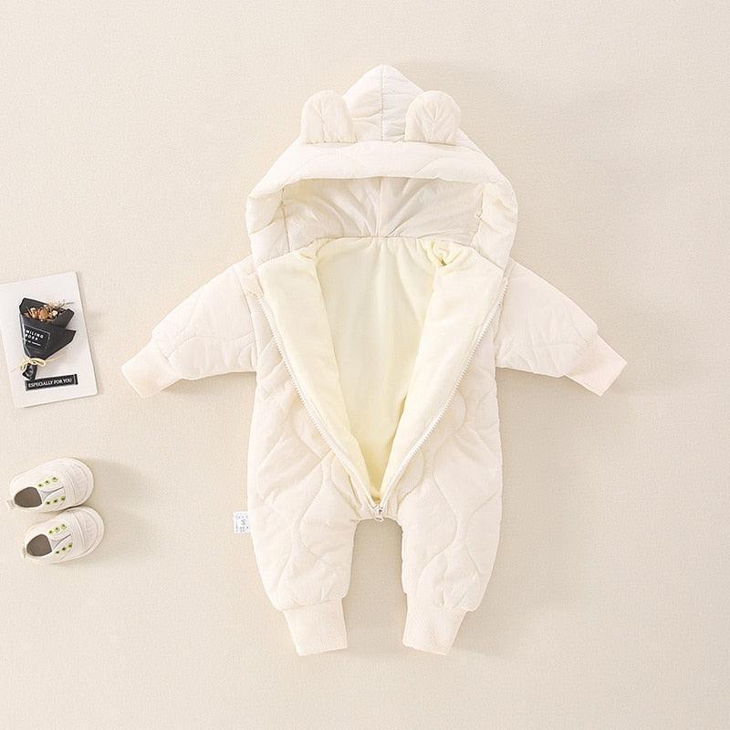 Fleece Teddy Romper - Belle Baby