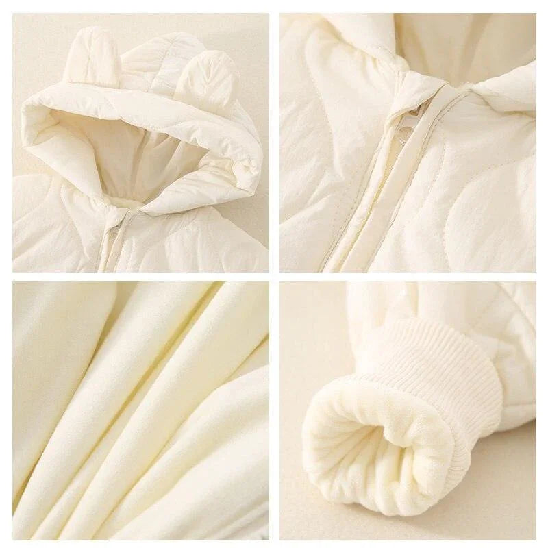 Fleece Teddy Romper - Belle Baby