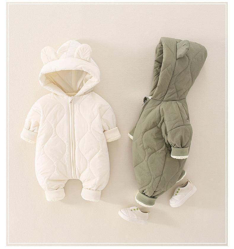 Fleece Teddy Romper - Belle Baby
