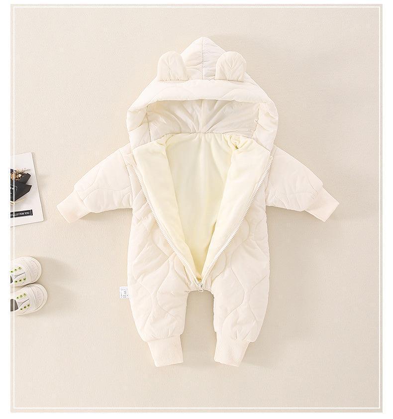 Fleece Teddy Romper - Belle Baby