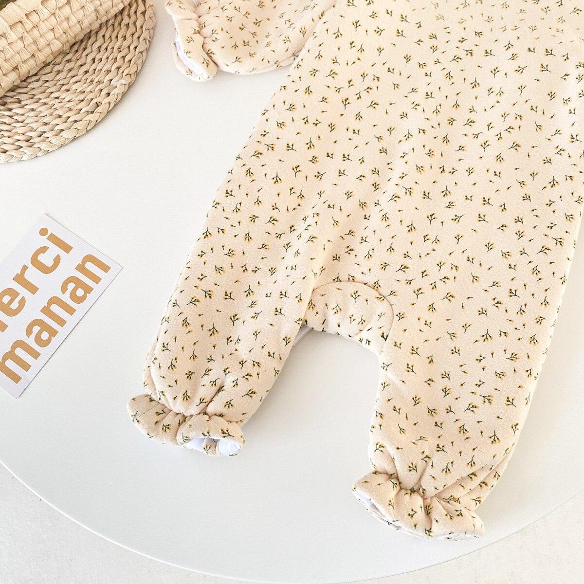 Floral Bow Bodysuit - Belle Baby