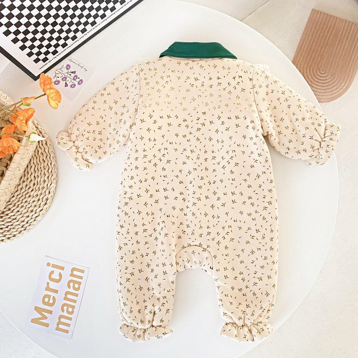 Floral Bow Bodysuit - Belle Baby