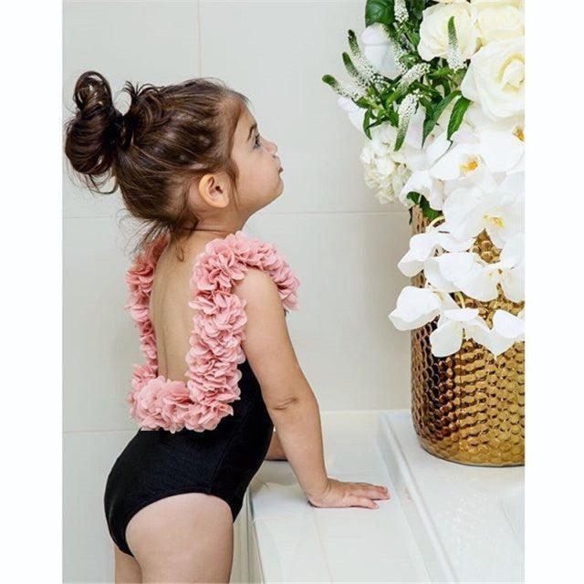 Floral Petal Swimsuit - Belle Baby