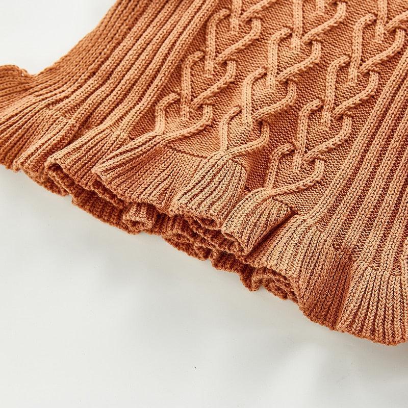 Knitted Baby Poncho - Belle Baby