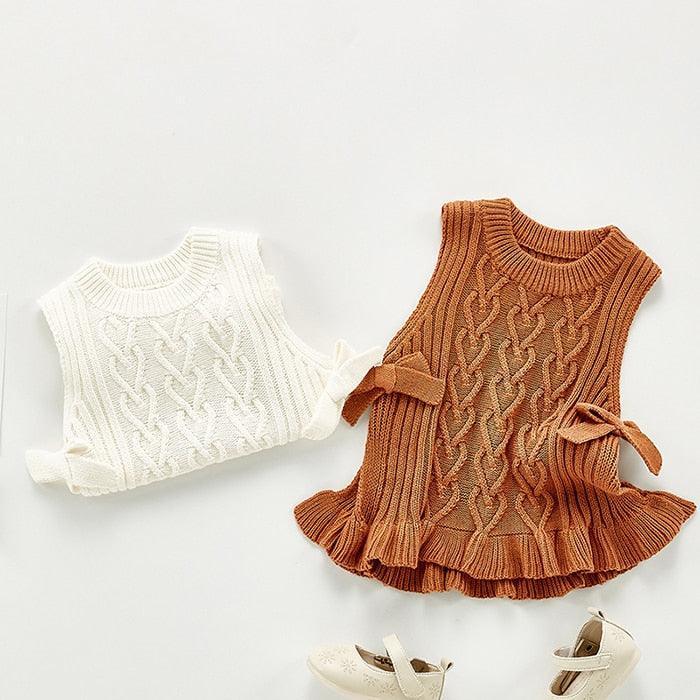 Knitted Baby Poncho - Belle Baby
