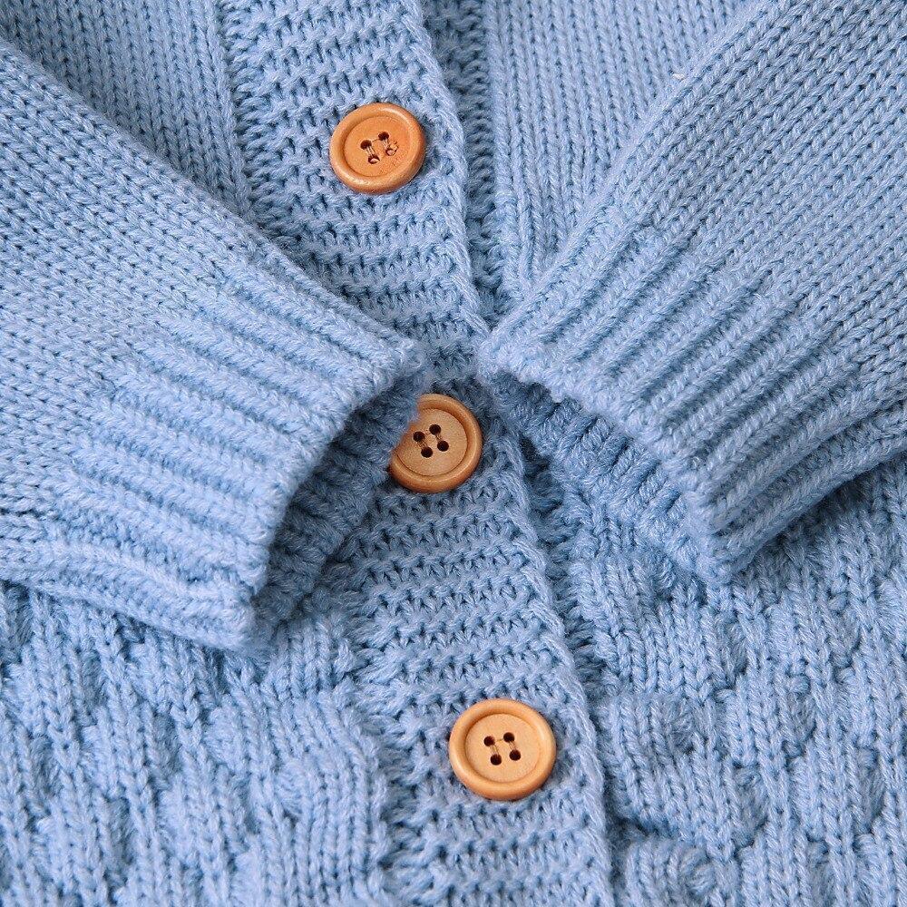 Knitted Bear Romper - Belle Baby