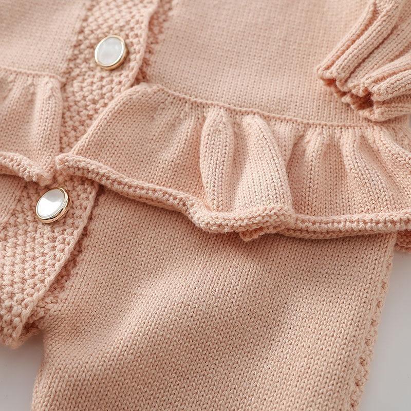 Knitted Flared Jumpsuit - Belle Baby