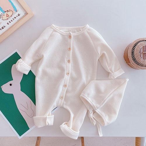 Knitted Onesie & Bonnet Set - Belle Baby