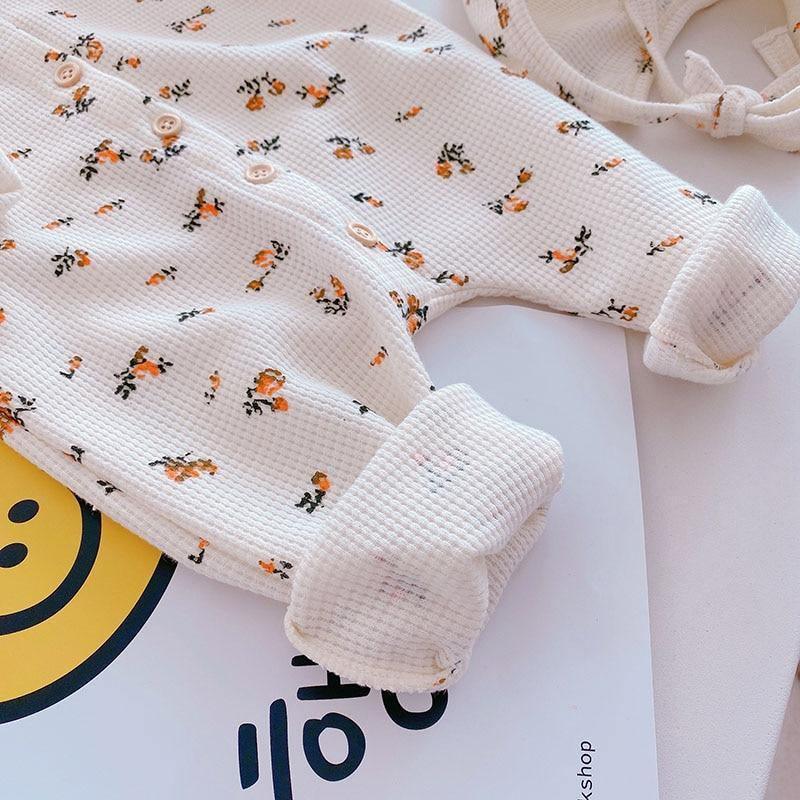Knitted Onesie & Bonnet Set - Belle Baby